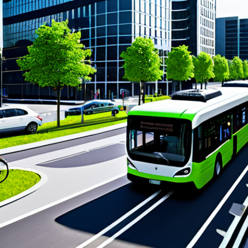 Home 12 Smart City Mobility**
"A futuristic cityscape showcasing integrated transportation: autonomous electric buses, elevated bike lanes, and real-time traffic management systems. Lush green spaces and pedestrian-friendly zones. Safe for work, appropriate content, fully clothed pedestrians, professional urban planning, perfect anatomy, correct proportions, sustainable design, daylight, bright colors, high resolution."
**
