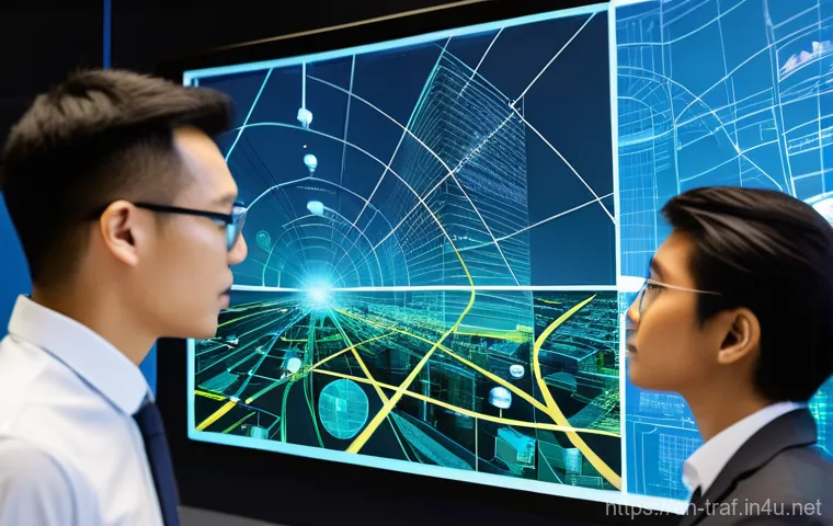 교통기사 실기시험 실전 경험 - **Prompt:** A focused and determined female transportation engineer, of diverse ethnicity, in her la...