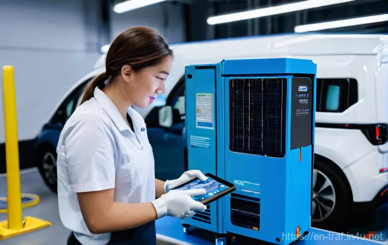 교통분야 직업군 전망 - **Autonomous Fleet Operations Center:**
    "A wide, futuristic command center. In the foreground, a...