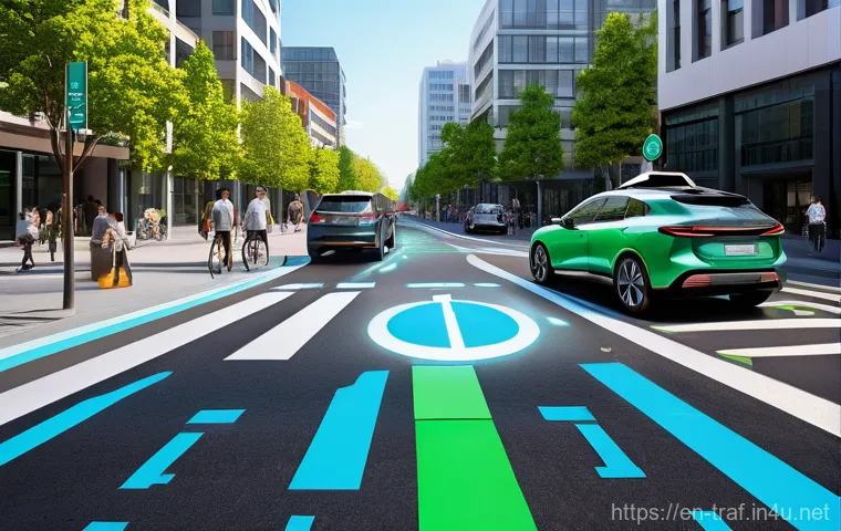 교통 공학 실무 사례 - **Prompt:** Inside a futuristic and brightly lit Intelligent Traffic Management System (ITMS) contro... 교통 공학 실무 사례 - **Prompt:** Inside a futuristic and brightly lit Intelligent Traffic Management System (ITMS) contro...