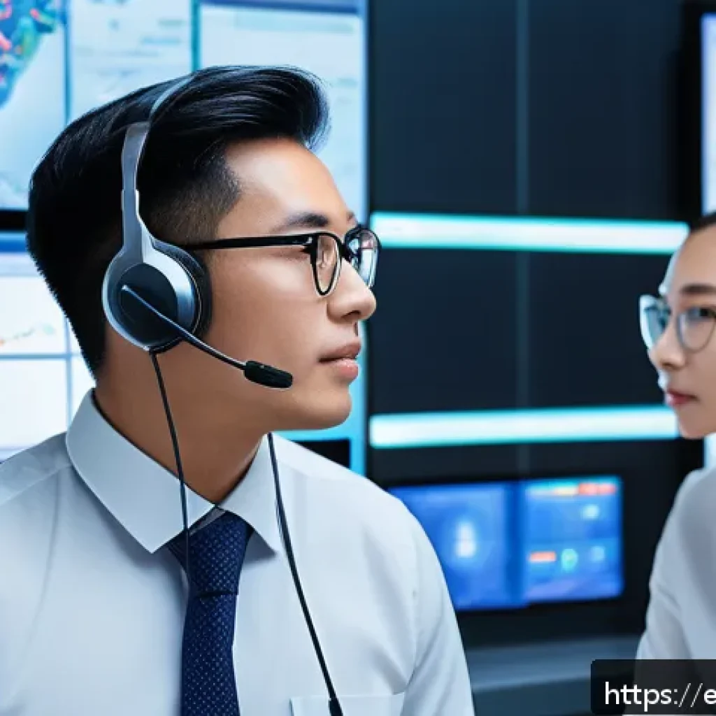 교통직 실습과 관련된 실전 팁 - A modern traffic control room with a diverse team of professionals actively communicating; multiple ...