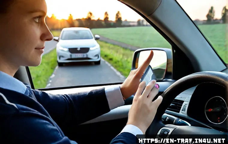 Home 17 교통 자격증 실기시험 팁 - Photorealistic practical driving license test preparation scene, adult learner seated in a clean mod...